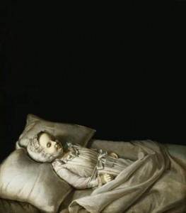 Rachel Weeping Enlarged in 1776; repainted in 1818 Charles Willson Peale, oil on canvas, 1741 - 1827